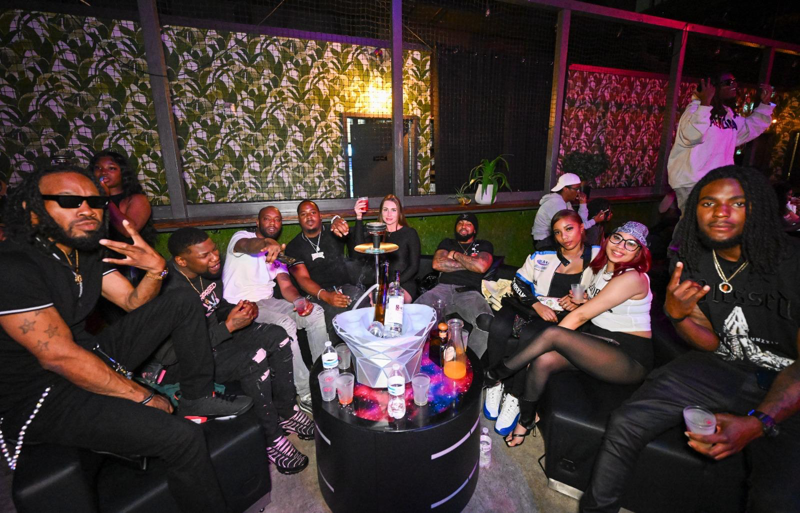 Guests relaxing at THRōW Social DC