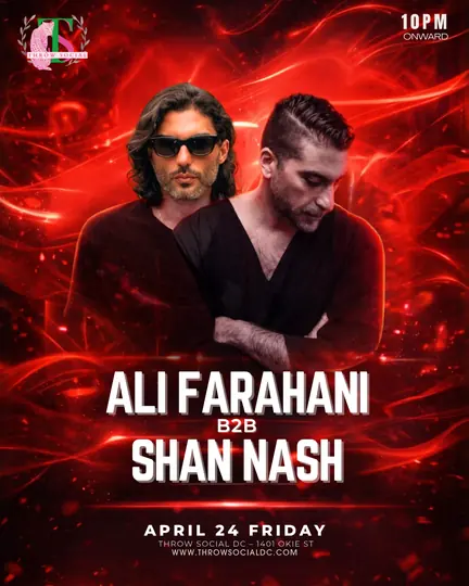 Ali Farahani b2b Shan Nash flyer