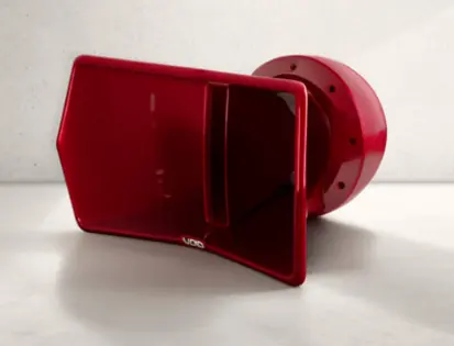 Void Air Vantage horn-loaded monitor in red