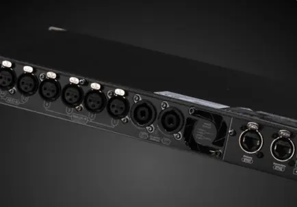 Rear panel of the Void Bias Q5 amplifier